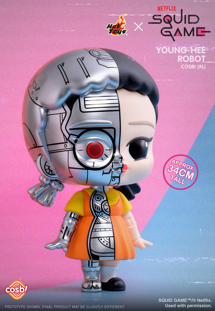 Hot Toys Cosbaby Squid Game Young-Hee Robot Cosbi (XL)