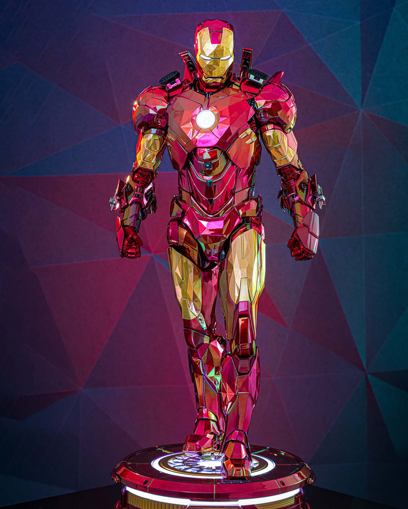 Preorder! Hot Toys MMS792D70 Iron Man 2: 1/6th scale Iron Man Mark IV (Fractal Armor) Collectible Figure Limited Edition [Hot Toys Exclusive]