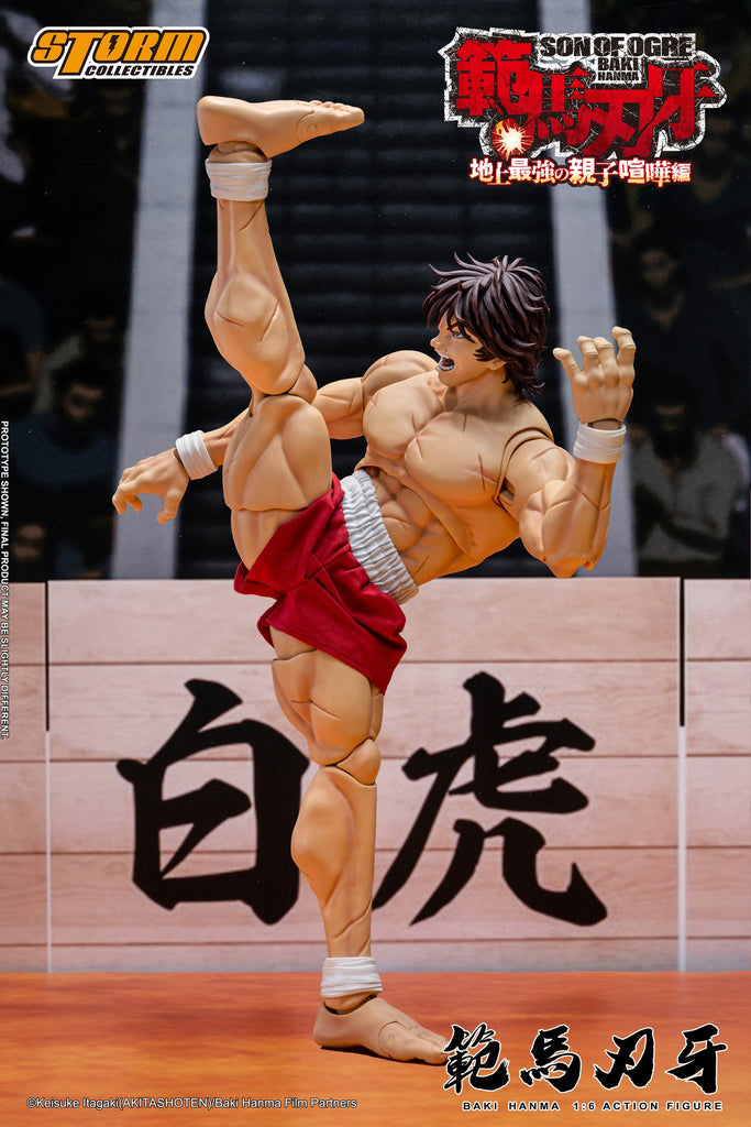 Preorder! Storm Collectibles KIBK07 1/6 Scale BAKI HANMA