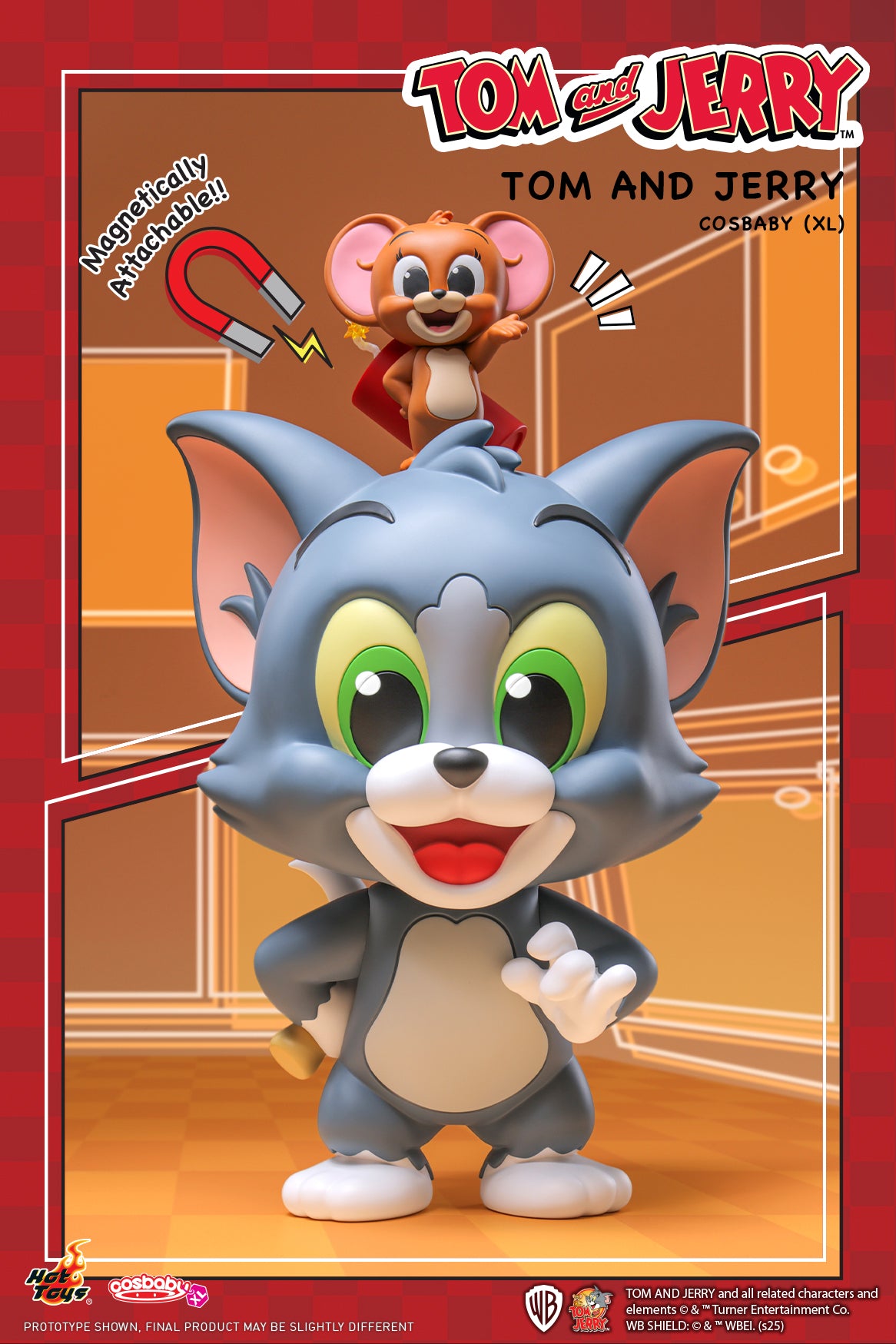 Hot Toys COSB1127 Tom \u0026 Jerry Cosbaby (XL) – Pop Collectibles, image size:1166x1749