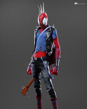 Load image into Gallery viewer, Hot Toys MMS726B Spiderman Across the Spiderverse Spider Punk 1/6 Scale Collectible Figure Special Edition