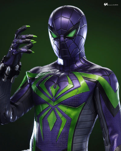 Hot Toys VGM68 Marvel's Spider-Man 2 Miles Morales (Purple Reign Suit) 1/6th scale Collectible Figure [Hot Toys Exclusive]