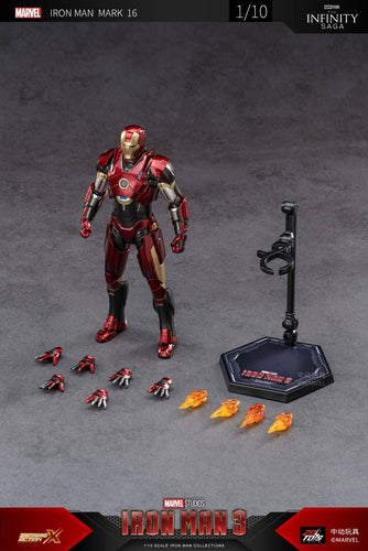ZD Toys Ironman 3 Ironman Mark 16 1/10 Scale Collectible Figure