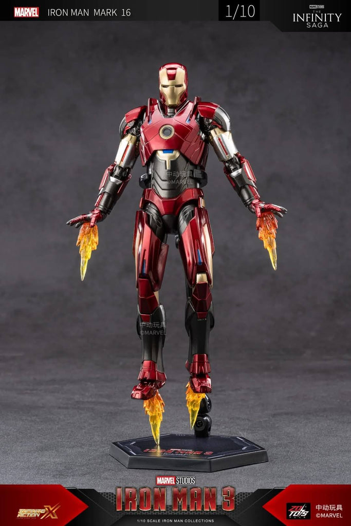 ZD Toys Ironman 3 Ironman Mark 16 1/10 Scale Collectible Figure