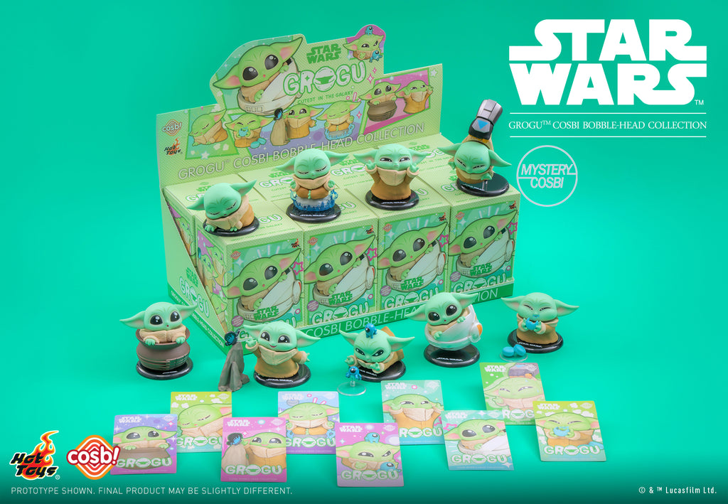 Hot Toys CBX250 Star Wars Grogu Cosbi Bobble-Head Collection