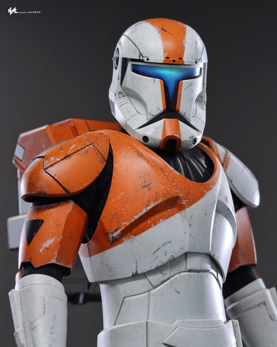 Hot Toys TMS151 Star Wars: The Clone Wars 1/6th scale Clone Commando Boss Collectible Figure [Hot Toys Exclusive]