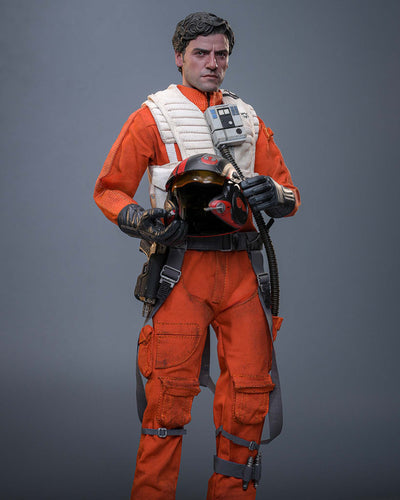 Preorder! Hot Toys MMS806 Star Wars The Force Awakens 1/6th scale Poe Dameron Collectible Figure