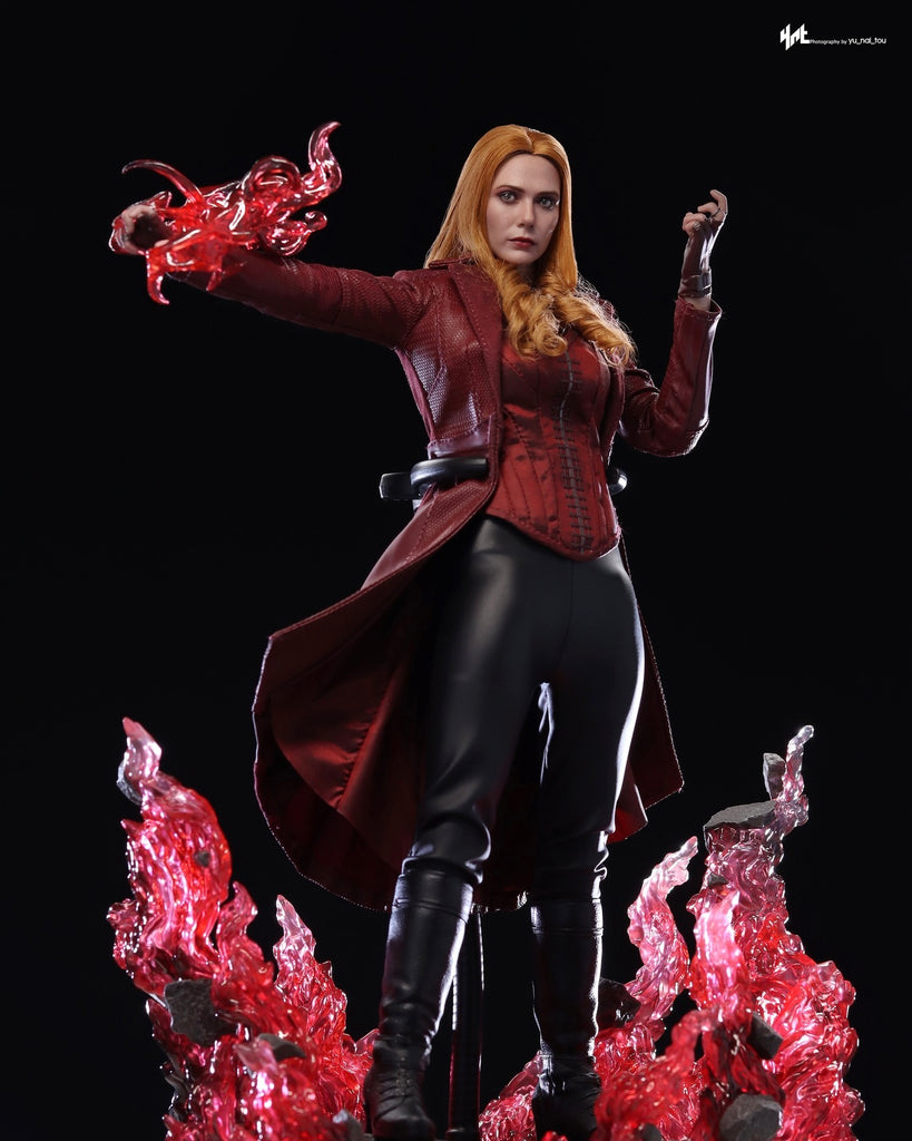 Hot Toys DX36AE Avengers Endgame Scarlet Witch 1/6th Scale Collectible Figure (Artisan Edition with Rooted Hair)