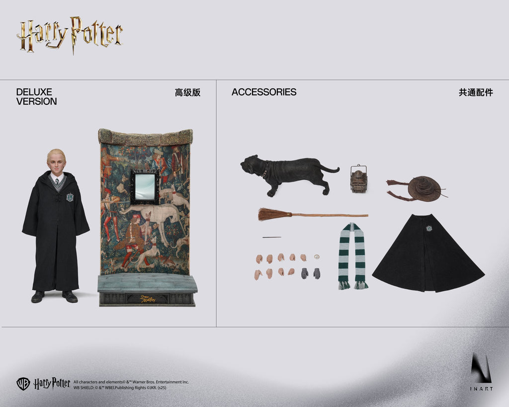 Preorder! INART Harry Potter and the Philosopher’s Stone Draco Malfoy 1/6 Collectible Figure Deluxe Edition Rooted Hair