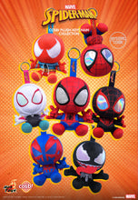 Load image into Gallery viewer, Hot Toys PPLU071N Spider-Man Cosbi Plush Keychain