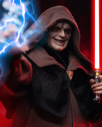 Hot Toys MMS745B Star Wars Revenge of the Sith Darth Sidious 1/6 Scale Collectible Figure Exclusive Edition