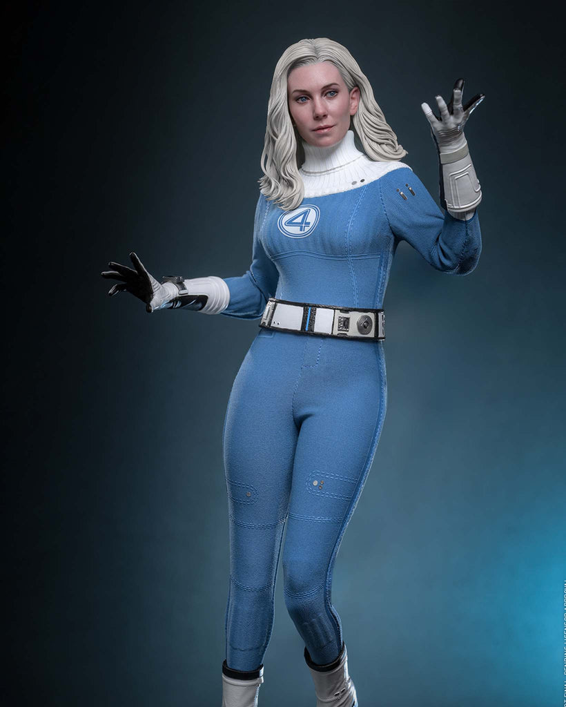Hot Toys MMS824 The Fantastic Four: First Steps 1/6th scale Invisible Woman and H.E.R.B.I.E. Collectible Set