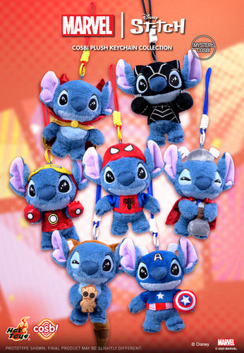 Hot Toys PPLU072N Marvel Stitch Cosbi Plush Keychain Collection