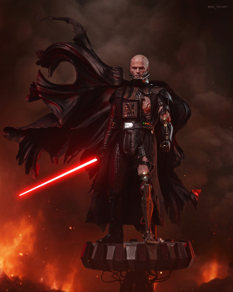 Hot Toys DX45B Star Wars Darth Vader Battle Damaged (Deluxe Version) (Special Edition) 1/6 Scale Collectibles Figure