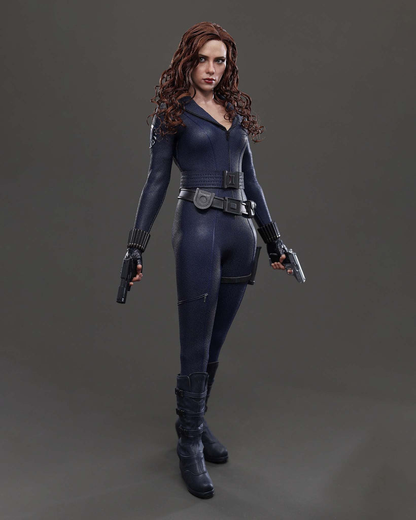 Hot Toys MMS757AEB Marvel Ironman 2 Black Widow (Artisan Edition) Special Edition 1/6 Scale Collectible Figure