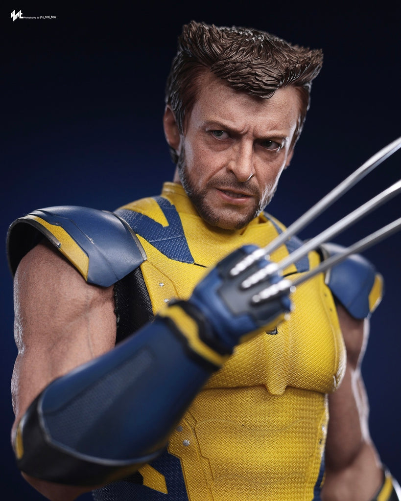 Hot Toys MMS754 Deadpool and Wolverine: Wolverine 1/6 Scale Collectible Figure Deluxe Edition