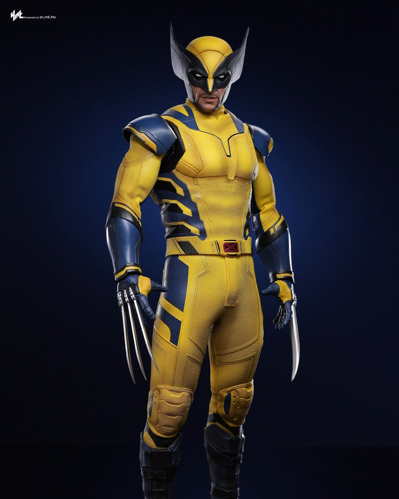Hot Toys MMS754 Deadpool and Wolverine: Wolverine 1/6 Scale Collectible Figure Deluxe Edition