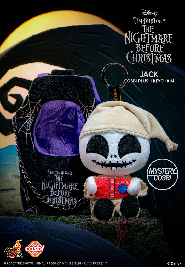 Hot Toys PPLU073N The Nightmare Before Christmas Cosbi Plush Keychain Collection