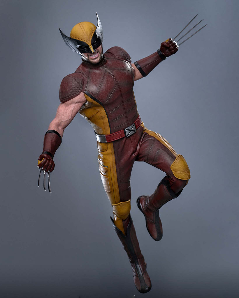 Preorder! Hot Toys MMS831 Deadpool & Wolverine 1/6th scale Wolverine (Classic Brown and Tan) Collectible Figure [Hot Toys Exclusive]