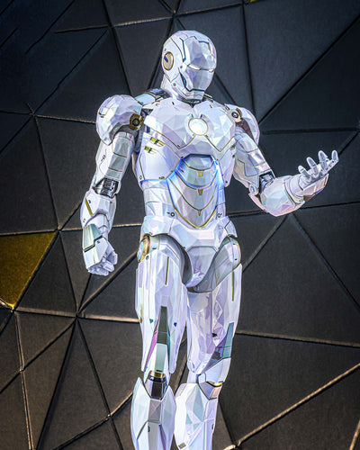 Hot Toys MMS830D76 Iron Man 2 1/6th scale Iron Man Mark IV (Sub-Zero Fractal Armor) Collectible Figure [Hot Toys Exclusive]