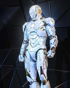 Hot Toys MMS830D76 Iron Man 2 - Iron Man Mark IV (Sub-Zero Fractal Armor) 1/6th Scale Collectible Figure [Hot Toys Exclusive]