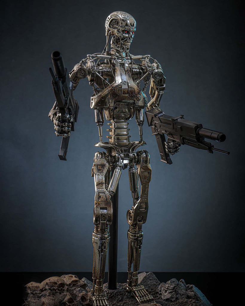 Preorder! Hot Toys MMS840D77 Terminator 2: Judgement Day Diecast Endoskeleton (Battle Damaged) 1/6 scale Collectible Figure