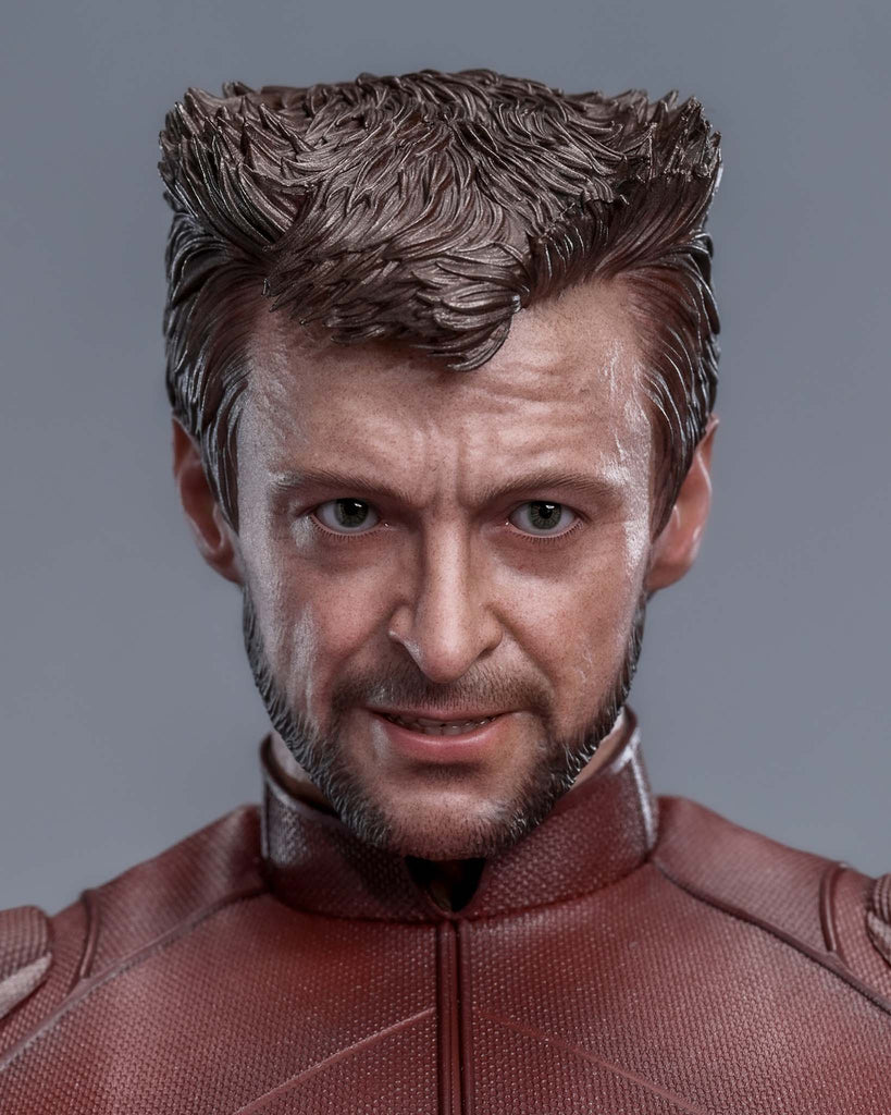 Hot Toys MMS831 Deadpool & Wolverine 1/6th scale Wolverine (Classic Brown and Tan) Collectible Figure [Hot Toys Exclusive]