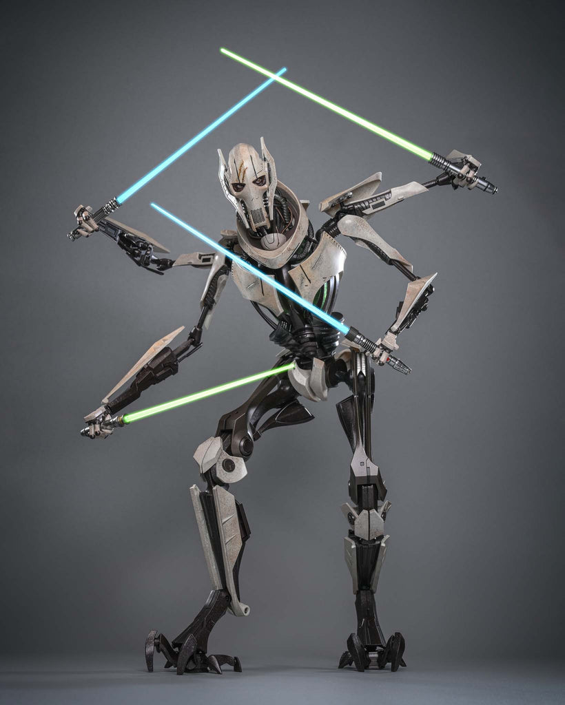 Hot Toys MMS760D67B Star Wars Episode III Revenge of the Sith General Grievous 1/6 Scale Collectible Figure Special Edition