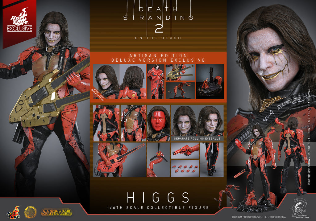 Preorder! Hot Toys VGM81AE Death Stranding 2: On the Beach 1/6th scale Higgs Collectible Figure (Artisan Edition Deluxe Version) [Hot Toys Exclusive]