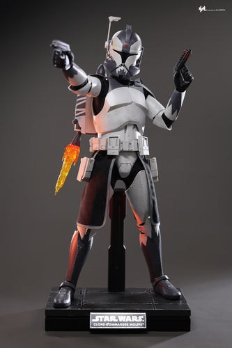 Hot Toys TMS141 Star Wars: The Clone Wars 1/6th scale Clone Commander Wolffe Collectible Figure