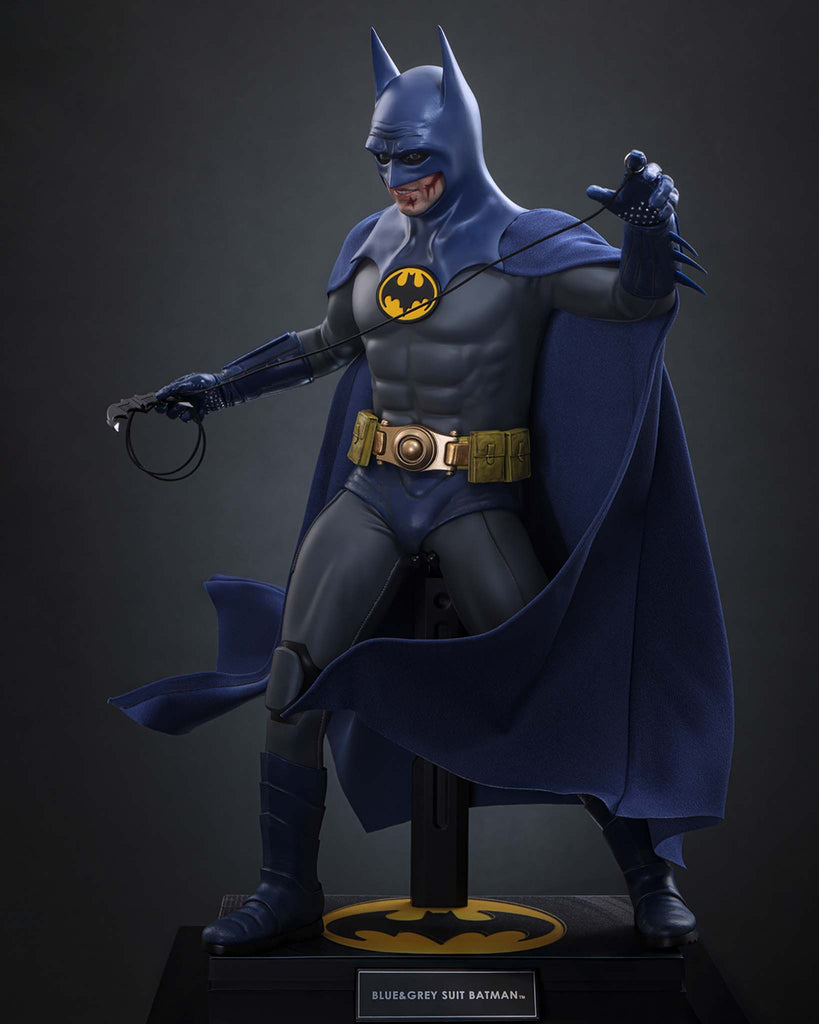 Hot Toys MMS834 The Flash 1/6th scale Batman (Blue & Grey Suit) Collectible Figure [Hot Toys Exclusive]