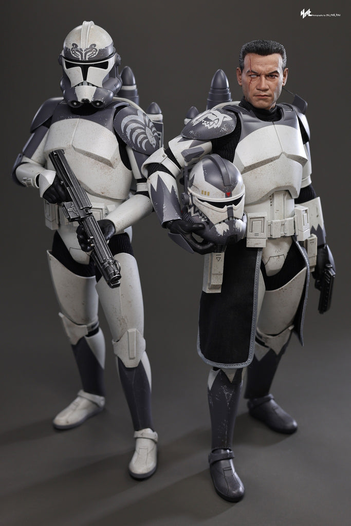 Hot Toys TMS141 Star Wars: The Clone Wars 1/6th scale Clone Commander Wolffe Collectible Figure
