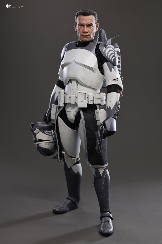 Hot Toys TMS141 Star Wars: The Clone Wars 1/6th scale Clone Commander Wolffe Collectible Figure