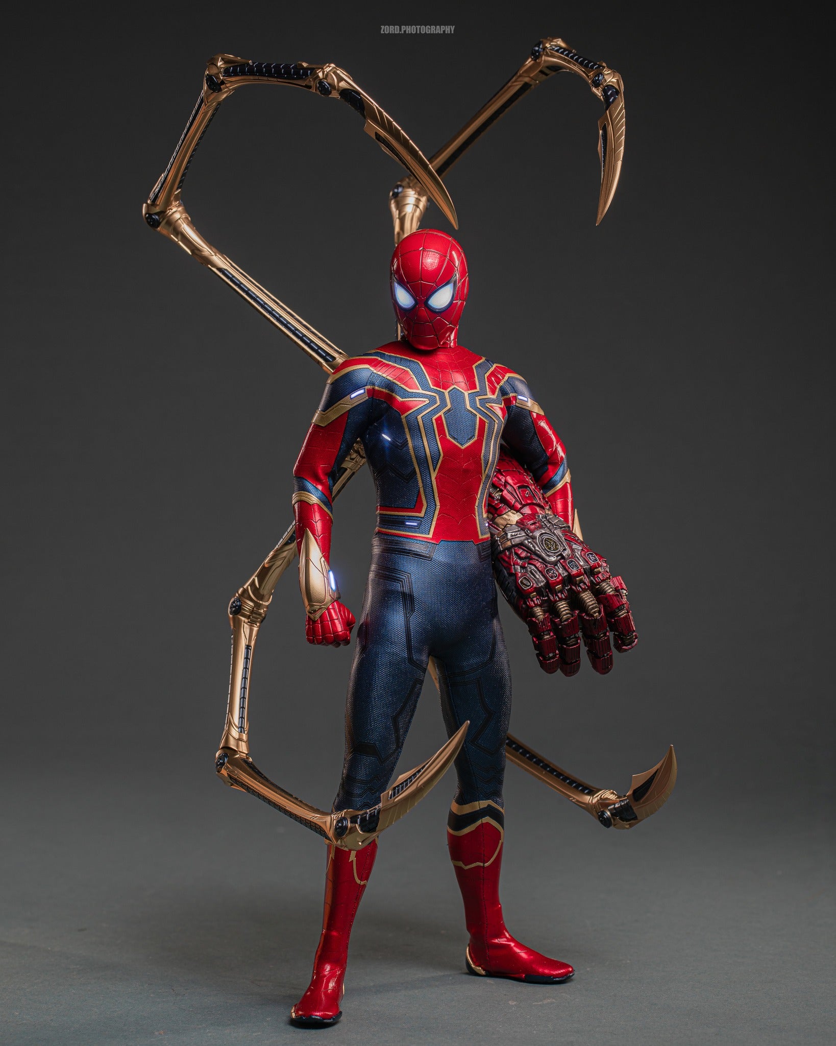 ホットトイズ 1/6 アルチザン アイアン・スパイダー MMS762AE ホット