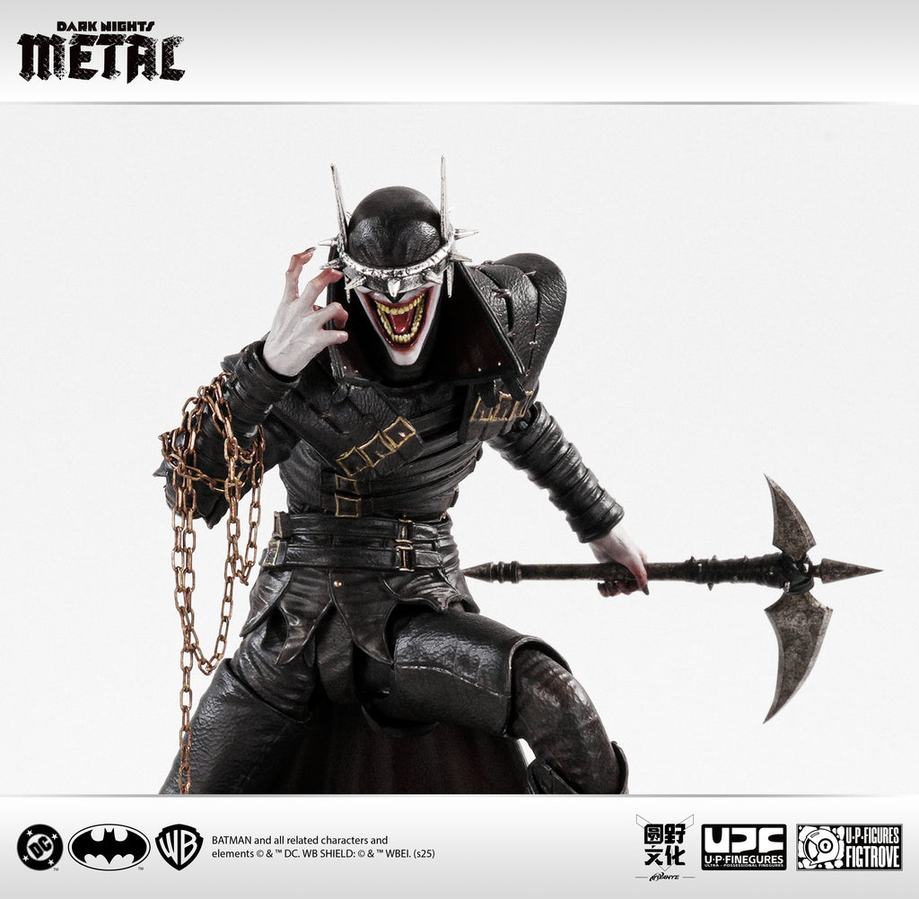 LPZZ DC003 Yuanye Culture X U-P-Finegures (LPZZ)「良品制造」The Batman Who Laughs (Dark Nights: Metal) 1/12 Scale Action Figure