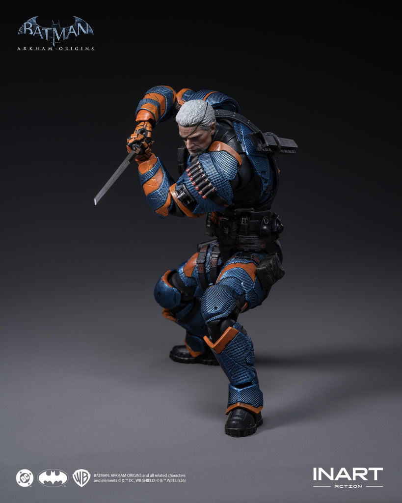 Preorder! INART Action Batman: Arkham Origins Deathstroke Action Figure
