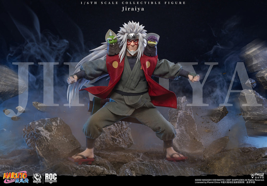 Preorder! Rocket Toys ROC019 Naruto Shippuden Jiraiya 1/6 Scale Collectible Figure Deluxe Edition