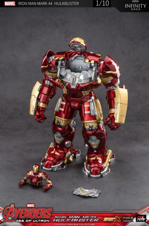 1/64フィギュア 8体 ZD Toys Marvel Avengers Age of Ultron Hulkbuster Mark 44 2.0