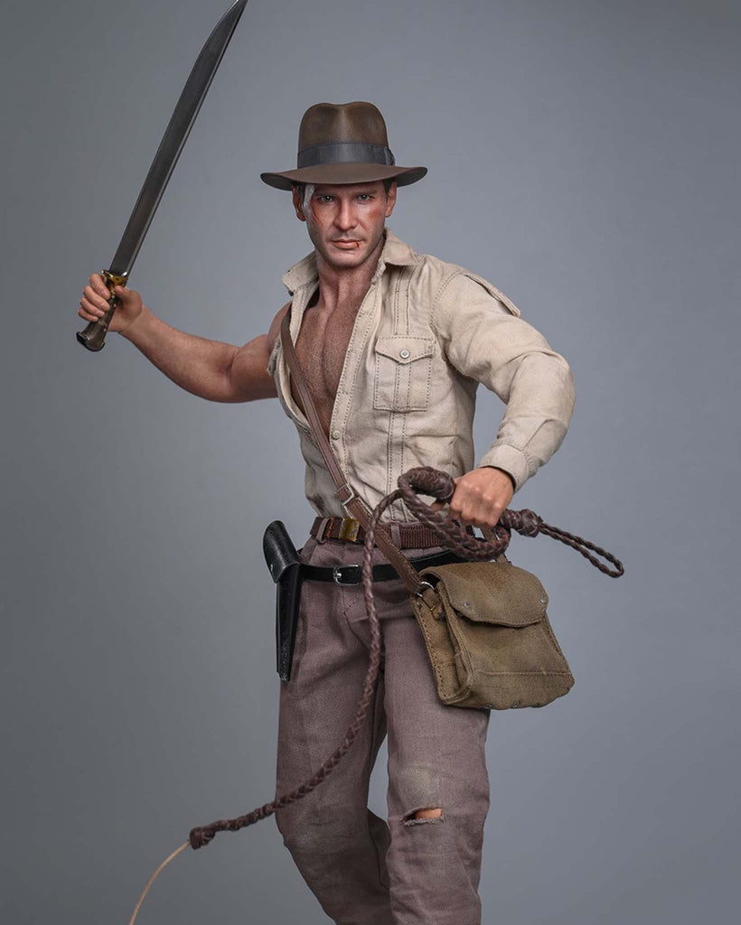 Preorder! Hot Toys MMS861 Indiana Jones And The Temple of Doom 1/6th scale Indiana Jones Collectible Figure (Deluxe Version)