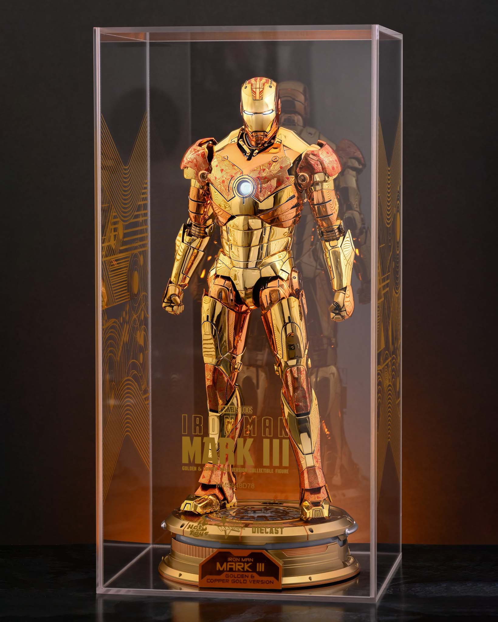 Hot Toys MMS848D78 Iron Man 1/6th scale Iron Man Mark III (Golden