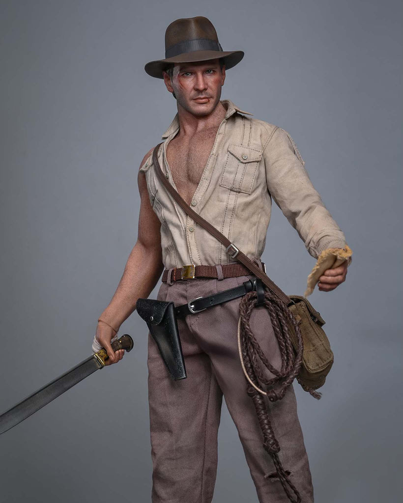 Preorder! Hot Toys MMS861 Indiana Jones And The Temple of Doom 1/6th scale Indiana Jones Collectible Figure (Deluxe Version)