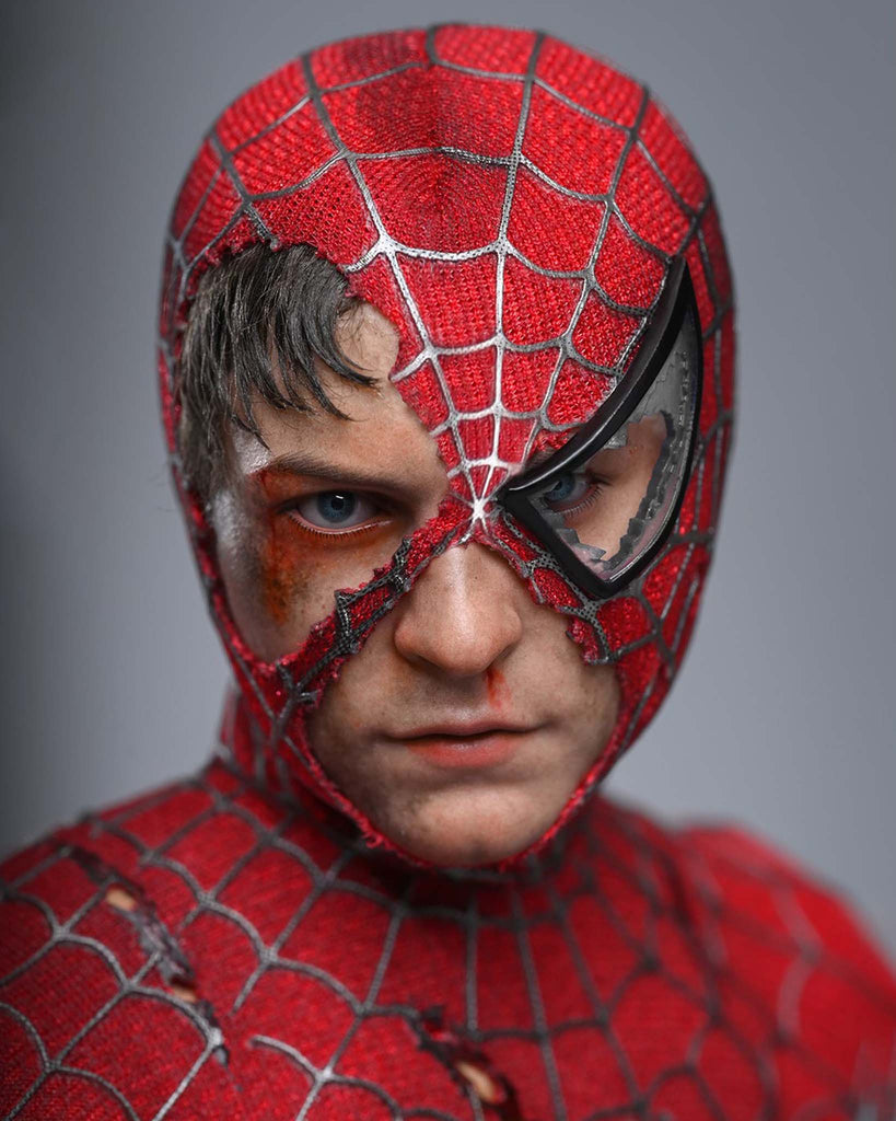 Hot Toys MMS859 Spider-Man 1/6th scale Spider-Man (Battle Damaged Version) Collectible Figure