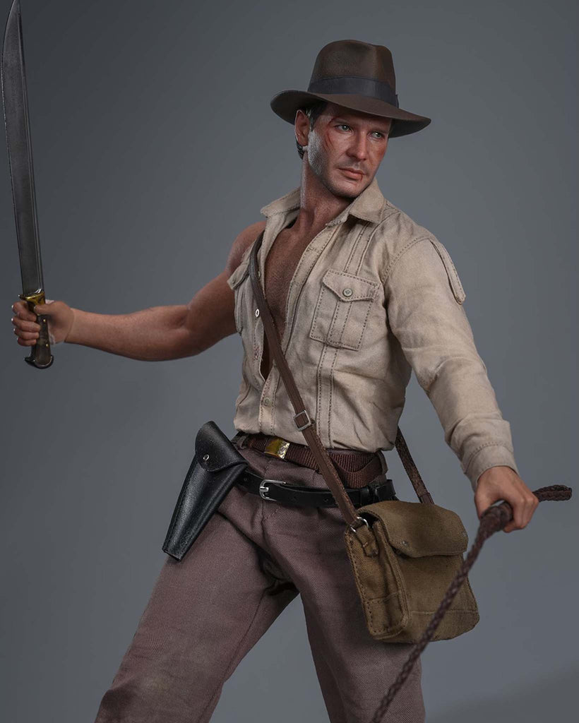 Preorder! Hot Toys MMS861 Indiana Jones And The Temple of Doom 1/6th scale Indiana Jones Collectible Figure (Deluxe Version)