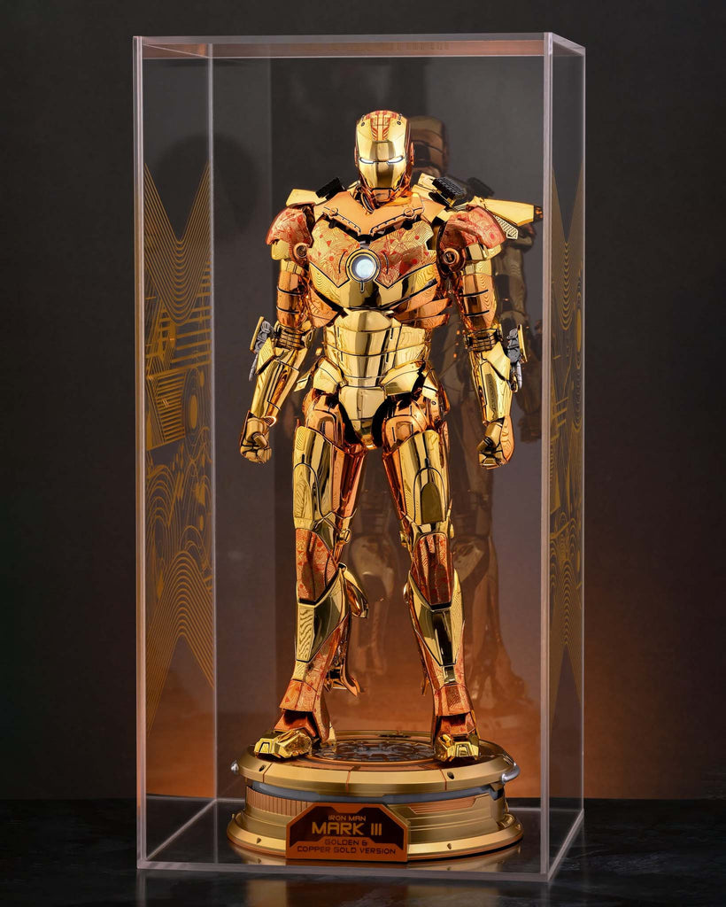 Hot Toys MMS848D78 Iron Man 1/6th scale Iron Man Mark III (Golden & Copper Gold Version) Collectible Figure [Hot Toys Exclusive]