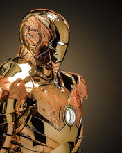 Load image into Gallery viewer, Hot Toys MMS848D78 Iron Man 1/6th scale Iron Man Mark III (Golden &amp; Copper Gold Version) Collectible Figure [Hot Toys Exclusive]
