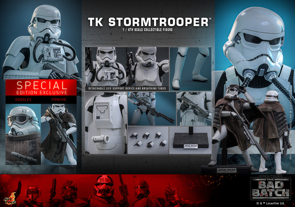 Preorder! Hot Toys TMS175B Star Wars: The Bad Batch 1/6th scale TK Stormtrooper Collectible Figure