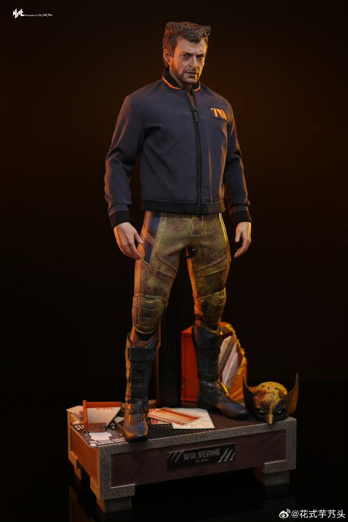 Hot Toys MMS756 Marvel Deadpool and Wolverine Wolverine (Jacket Version) 1/6 Scale Collectible Figure