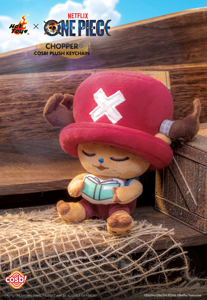 Hot Toys Netflix One Piece Chopper Cosbi Plush Keychain Collection