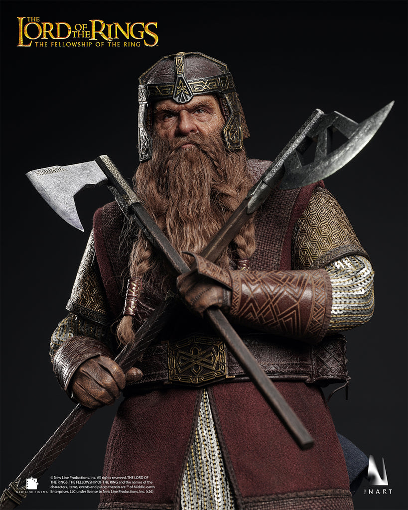 Preorder! INART The Lord of the Rings: The Fellowship of the Ring - Gimli 1/6 Scale Collectible Figure