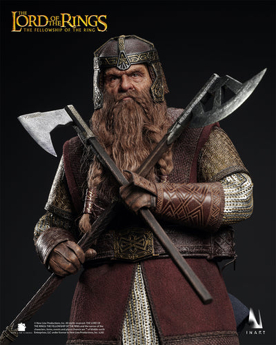 Preorder! INART The Lord of the Rings: The Fellowship of the Ring - Gimli 1/6 Scale Collectible Figure